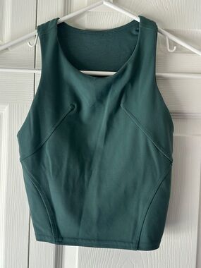 Lululemon Wonder Train Racerback Tank Top - Medium Forest